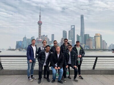 Hamish in china